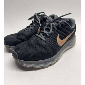 Nike Air Max 2017 Black/Bronze 849560-008 Women's Size 8